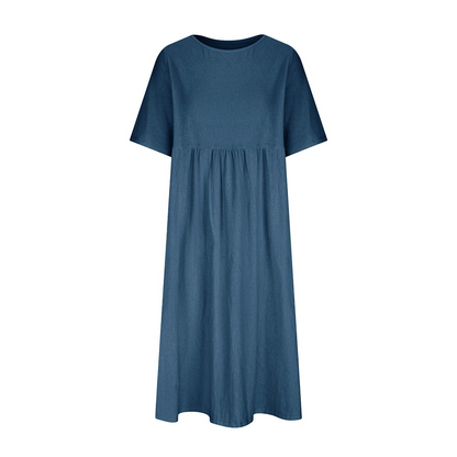 🔥 Women's Casual Cotton-Linen Dress — Lightweight and breathable, exuding effortless style