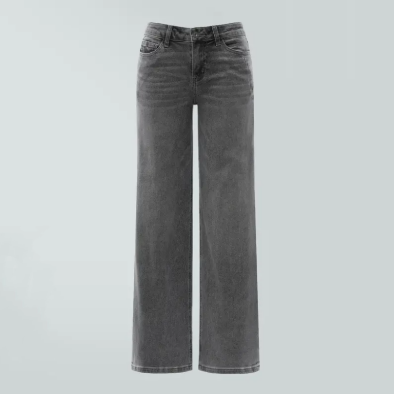 【🔥Autumn Sale】Rise Baggy Stretchy Wide Leg Jeans