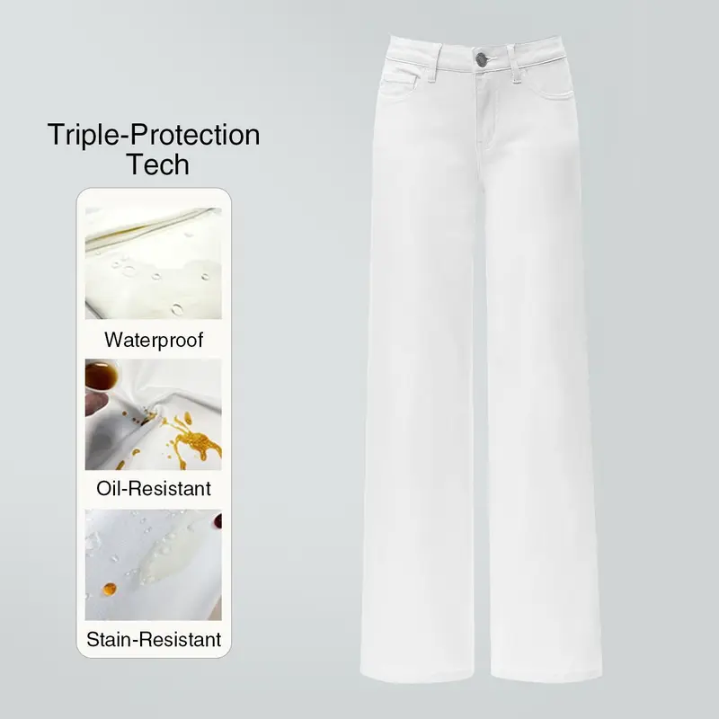 【🔥Autumn Sale】Rise Baggy Stretchy Wide Leg Jeans