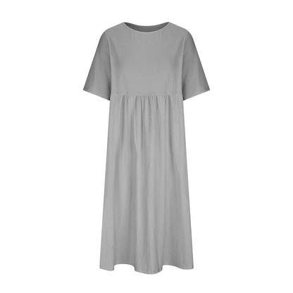 🔥 Women's Casual Cotton-Linen Dress — Lightweight and breathable, exuding effortless style